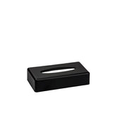 PORTAFAZZOLETTI RETTANGOLARE ABS NERO "NOIR"