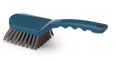 SPAZZOLA C/MANICO CORTO BLU SCURO
