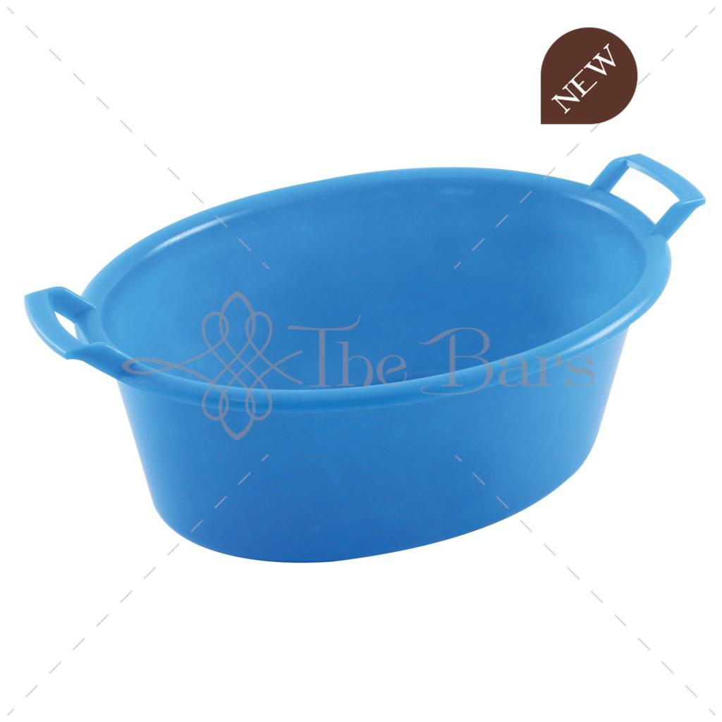 BACINELLA OVALE AZZURRA 20X15X8H C022BL
