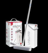 SISTEMA PULIZIA "WHITE MOP" SECCHIO RETT.+MOP PVA+ASTA
