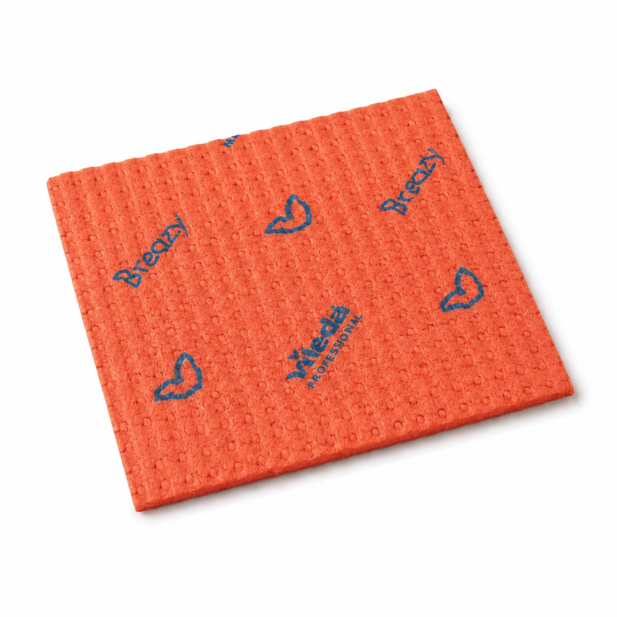PANNO 35X36CM MICROFIBRA BREAZY ROSSO CF=25PZ