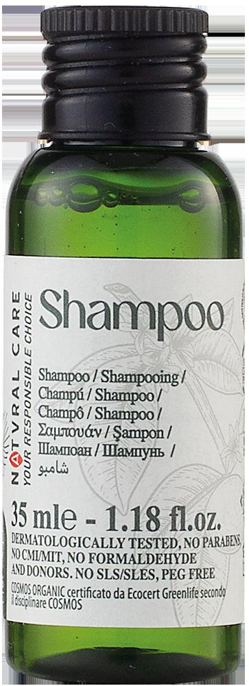 FLACONE SHAMPOO NATURAL CARE 35ML CF=286PZ