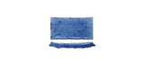 VASSOIO RETTANGOLARECM.28X15H ACQUA AZZURRA