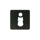 PITTOGRAMMA PVC NEROC/ST.BIANCA "DONNA"