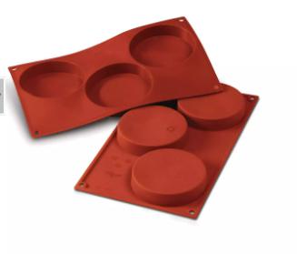 STAMPO IN SILICONE N3 SPONGE BASE ø103 h 20 mm
