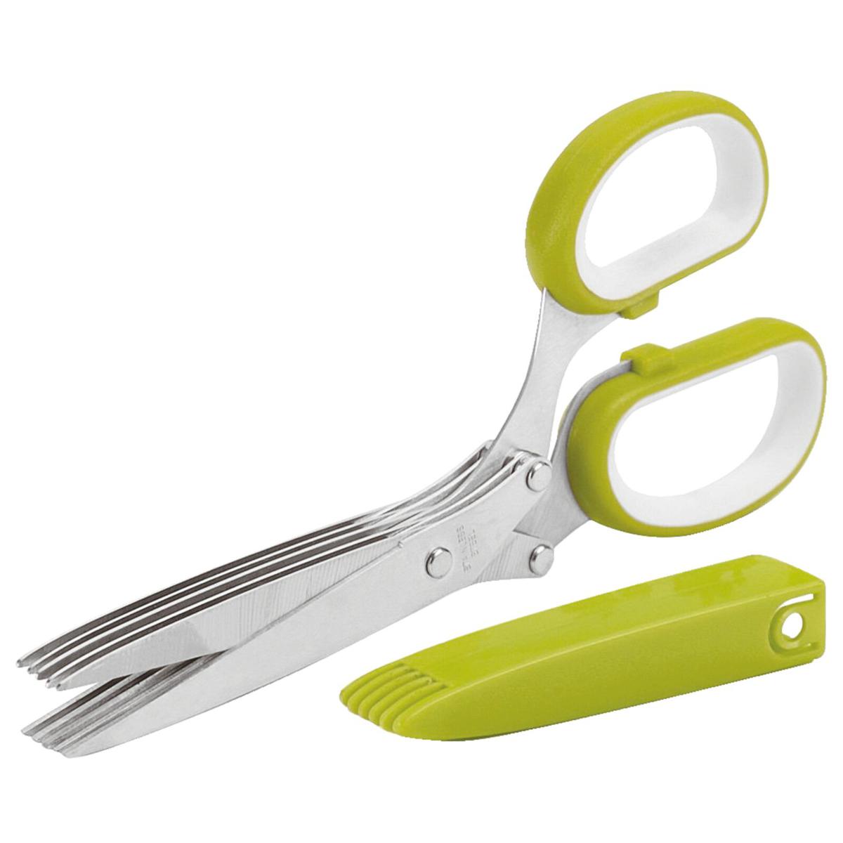 FORBICE PER ERBE 5 LAME 20CN ACCIAIO INOX