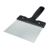 RASCHIETTO RETTANGOLARE FELESSIBILE CIOCCOLATO INOX 10X18CM