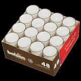 CANDELA T-LIGHT MAXIDURATA H8 WHITE CF=48PZ