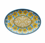 VASSOIO OVALE 80X56CM SHOW PLA NARCISO