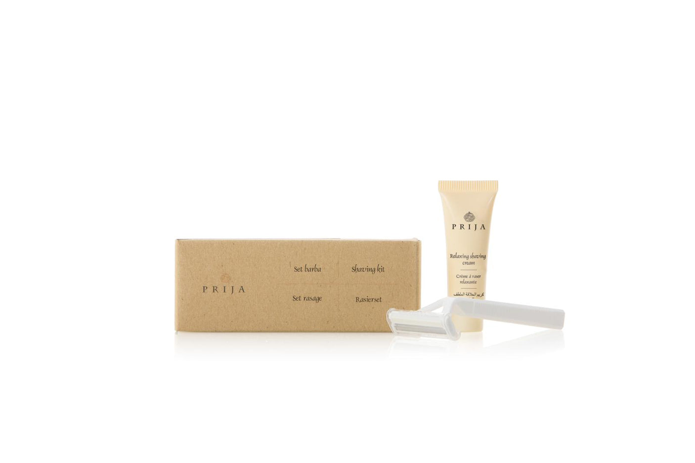 SET BARBA RASOIO E BUSTINA GEL RASATURA 6ML GRAMMO CT=400PZ
