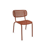 SEDIA MOM ROSSO ACERO
