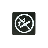 PITTOGRAMMA PVC NEROC/ST.BIANCA "DIVIETO FUMO"