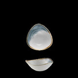 PIATTO FONDO STONE ACCENTS BLUEBERRY TRIANGOLARE 18,5CM