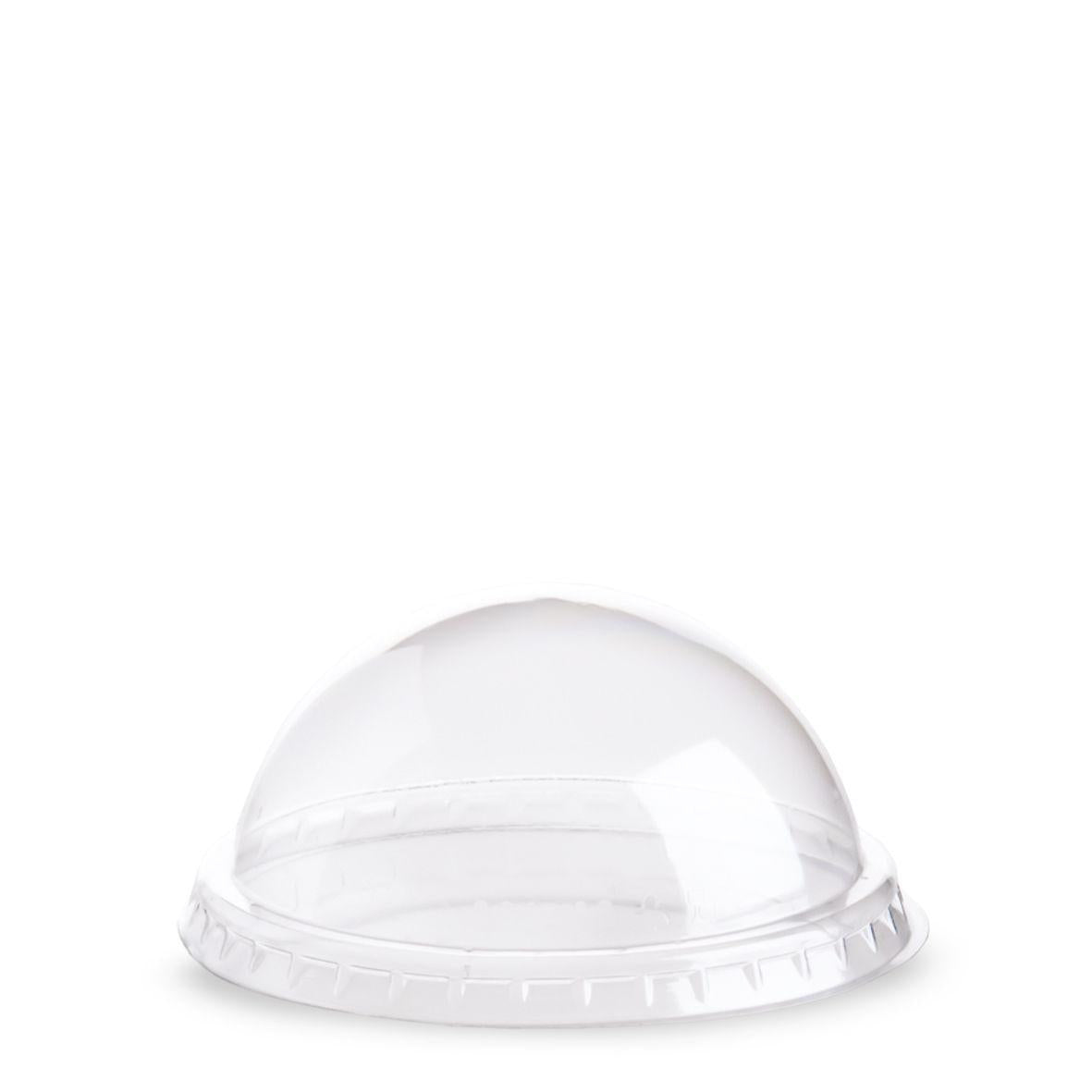 COPERCHIO BOMBATO S/FORO TRASPARENTE R-PET D10,7H4,8 CF=50PZ