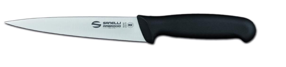COLTELLO SCANNARE 16CM NERO - SUPRA