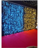 TENDA 300 LED ICE FLASH CALDA MIS 1 MT DISCESA 3 MT