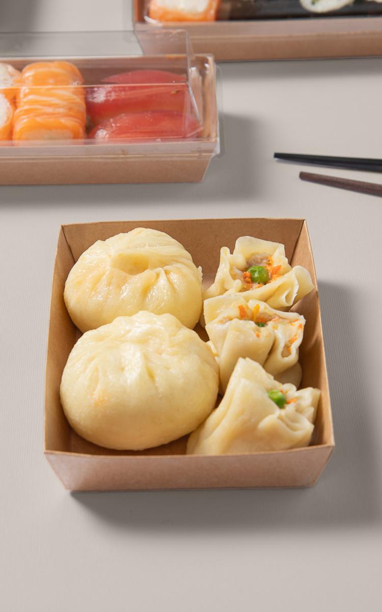 CONTENITORE RETTANGOLARE SUSHIBOX CM.15X7X2.5H CF=50PZ