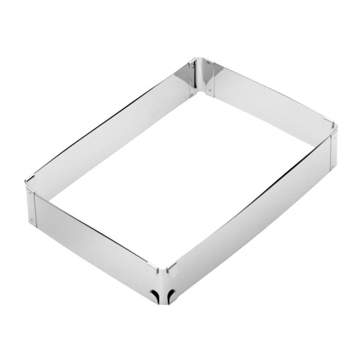 FASCIA RETTANGOLARE REGOLABILE INOX