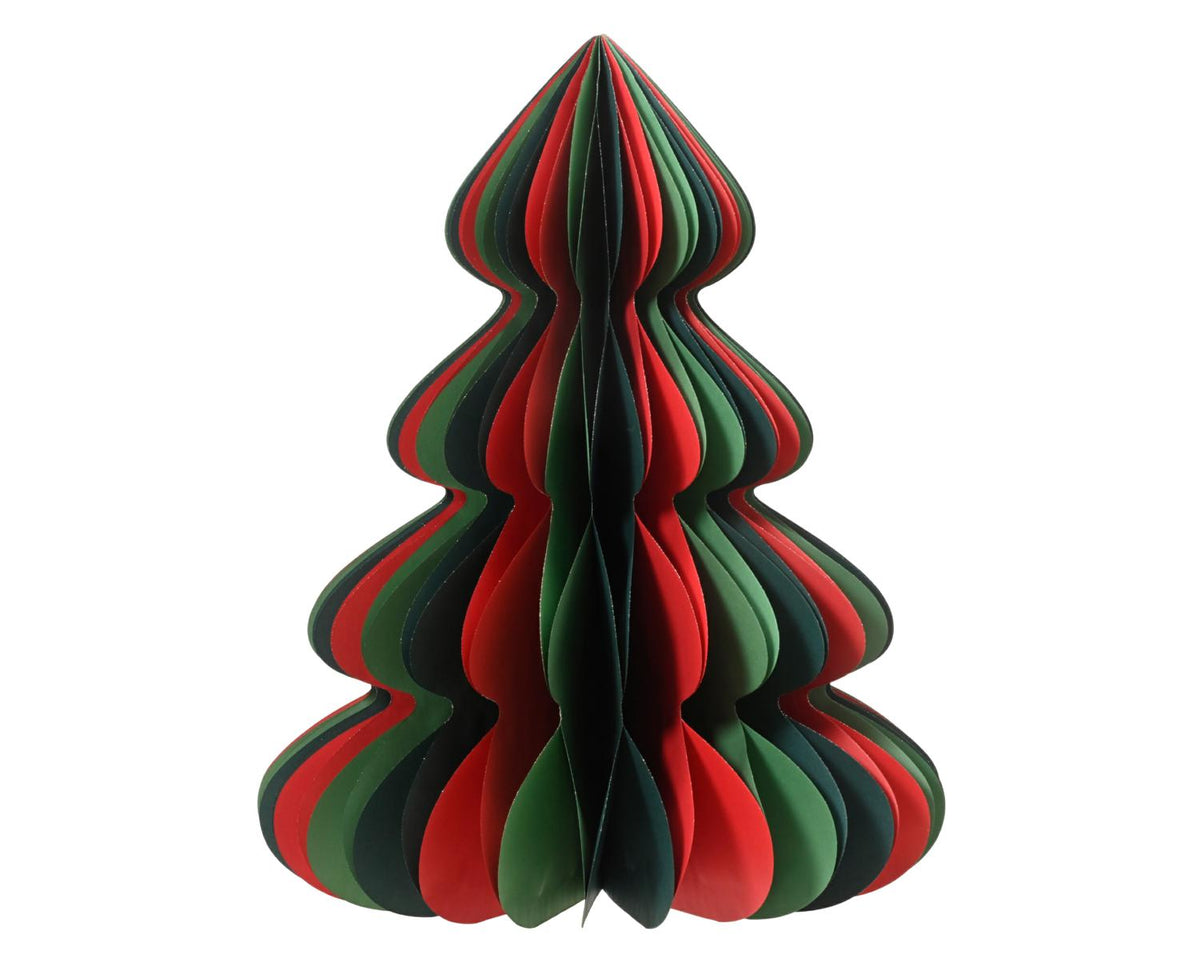 ALBERO CARTA FSC     GLITTER ORO CHAMPAGNE D48 H60CM