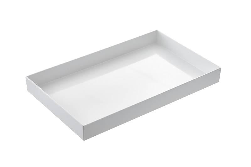VASSOIO BIANCO MELAMINA 53X32,5X6 'VENEZIA'