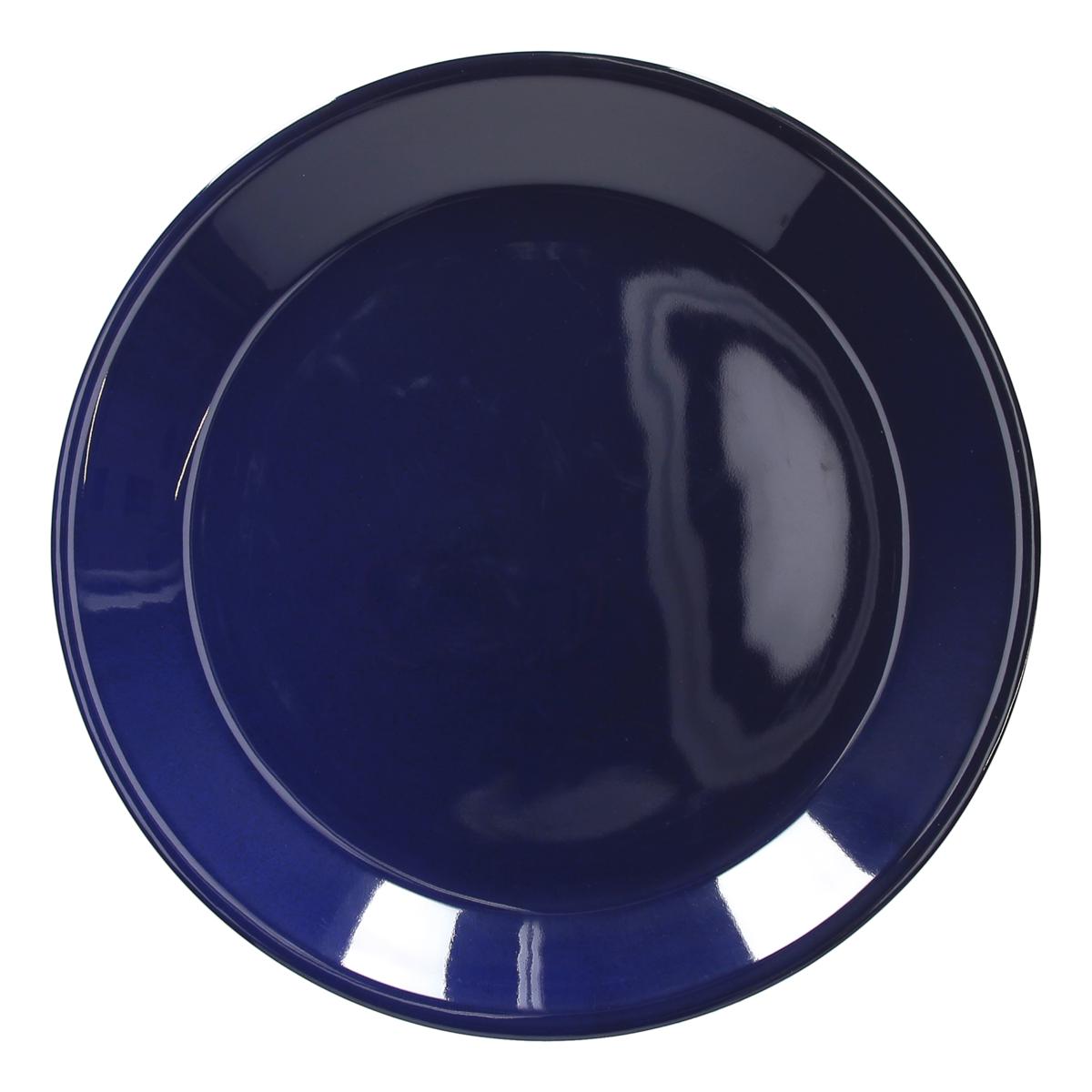 VASSOIO ROTONDO CM 32 SHOW PLATE BLUE