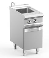 CUOCIPASTA ELETTRICO1 VASCA 26LT SU ARMADIO CON PORTA