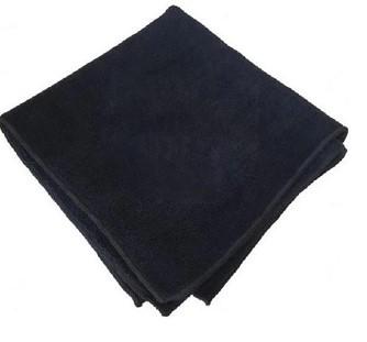 PANNO MICROFIBRA 40X40CM MULTIUSO NERO MOD.TERRY CF=5PZ