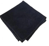 PANNO MICROFIBRA 40X40CM MULTIUSO NERO MOD.TERRY CF=5PZ