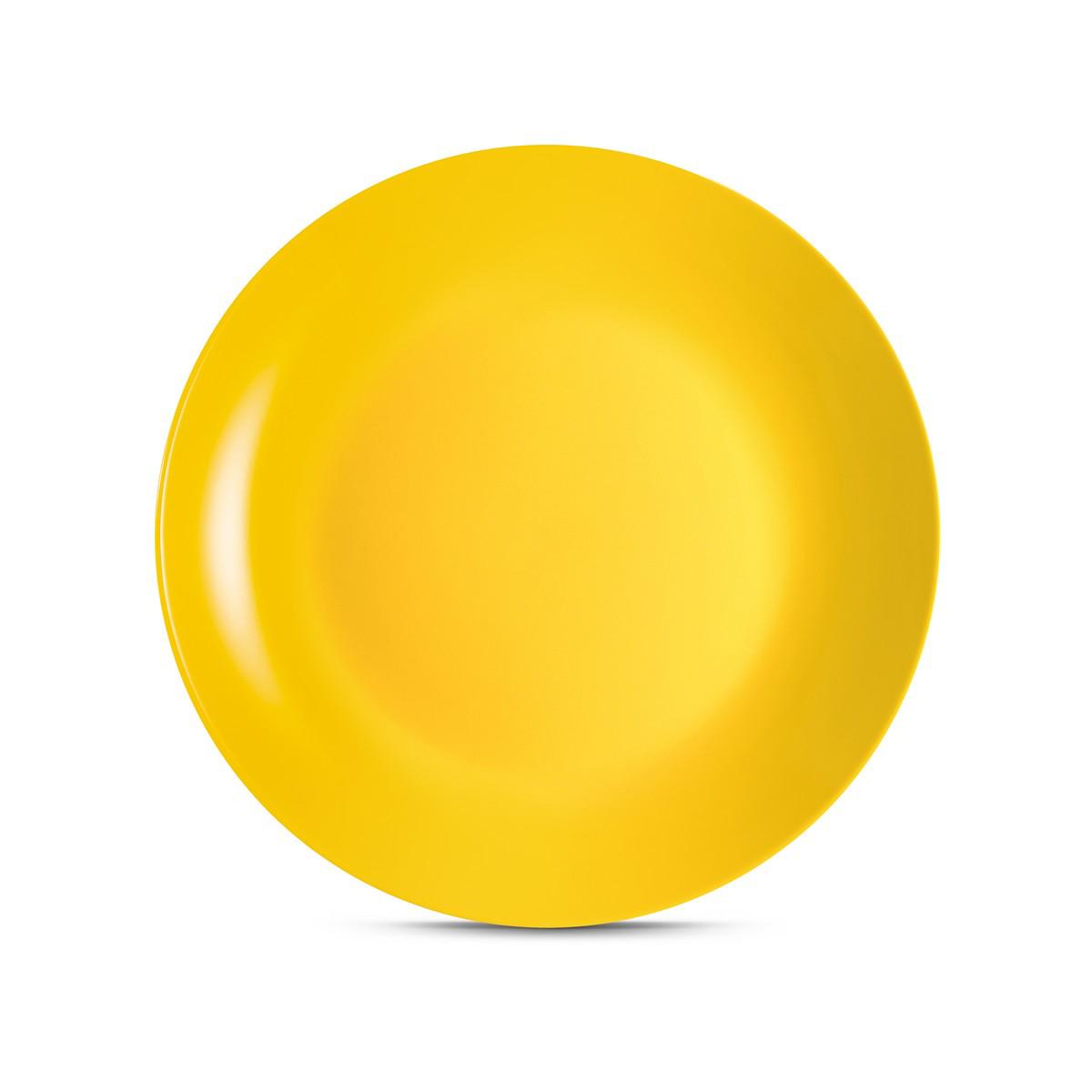 PIATTO PIANO CM 27 GIALLO SORRENTO