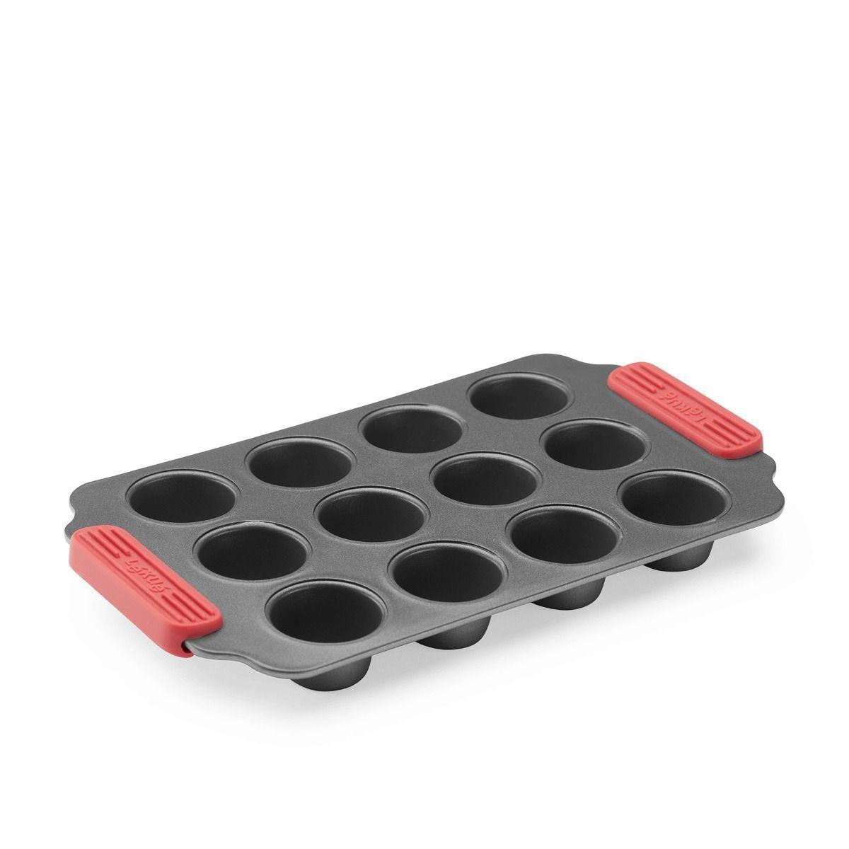 STAMPO PER 12 MINIMUFFIN ANTIADERENTE GRIGIO