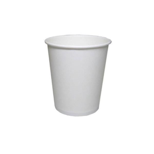 BICCHIERE 80ML BIANCO CARTONCINO+PE CF=50PZ