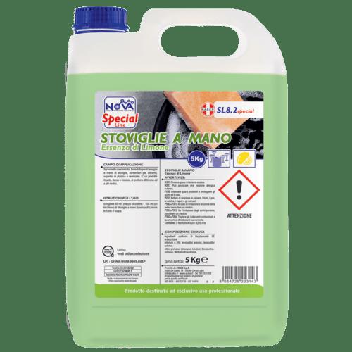 DETERGENTE STOVIGLIEA MANO LIMONE NOVA 5KG
