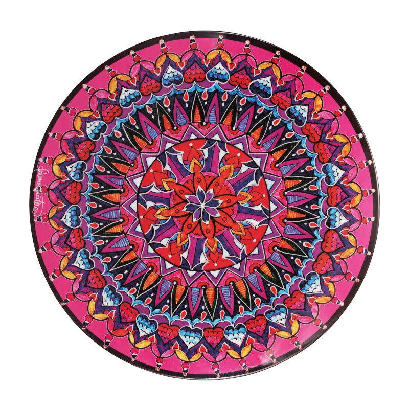 POLYCHROMOS TOVAGLIETTA MAGENTA MELAMINA DESIGN MANDALA Ø34