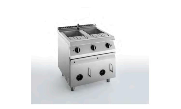 CUOCIPASTA GAS 2V 28+28 LT 800X700X850H