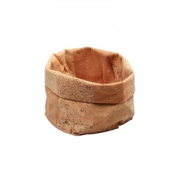 CESTINO TONDO "CORK"SUGHERO DIAM 130MM H150MM