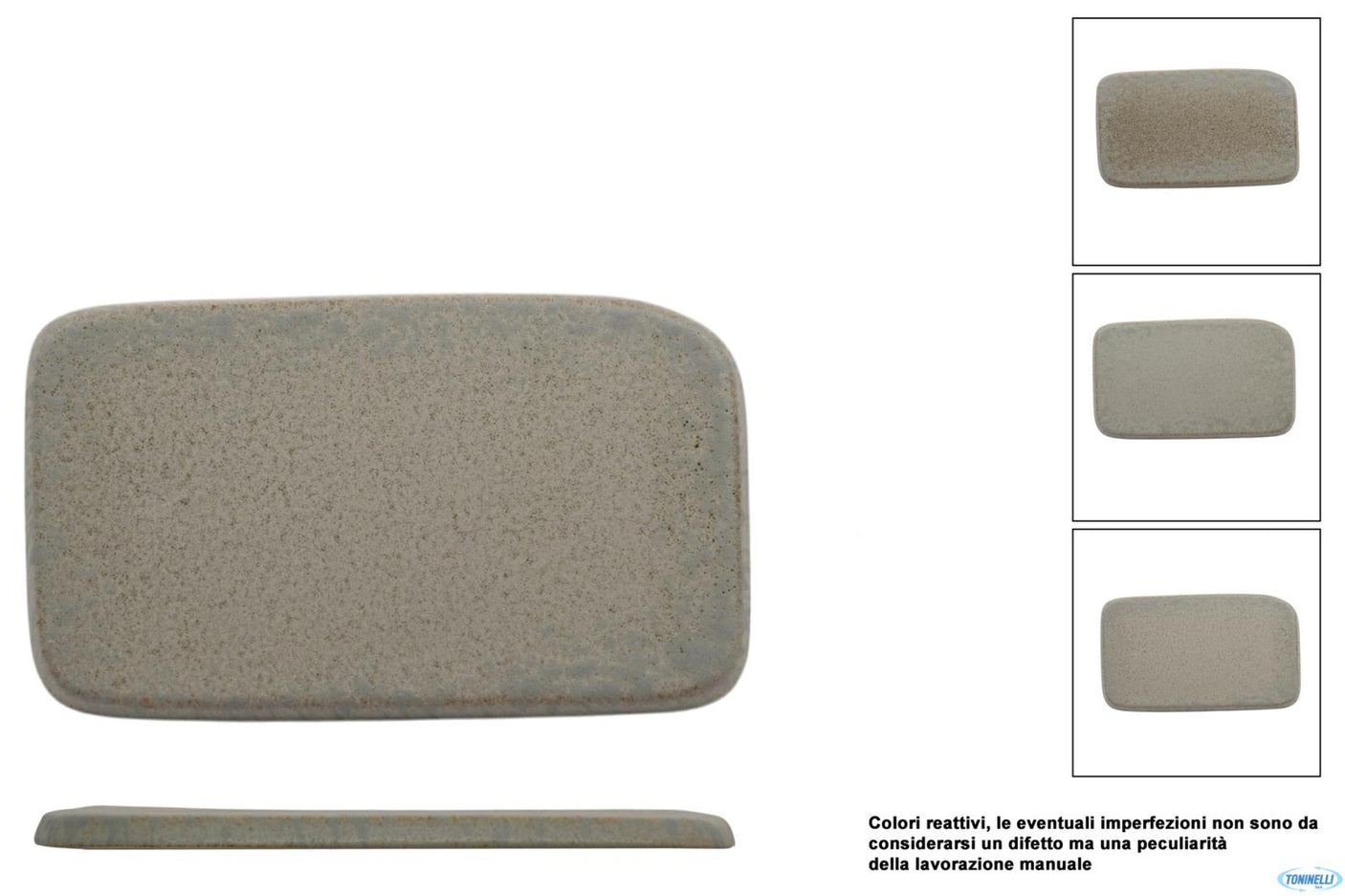 ANTIQUA-BASE GOURMETRETTANGOLARE CM.30X19,5 IN GRES