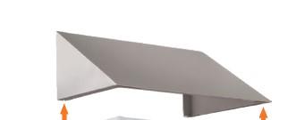 TETTO INCLINATO 105X50X30 PER ARMADIETTO