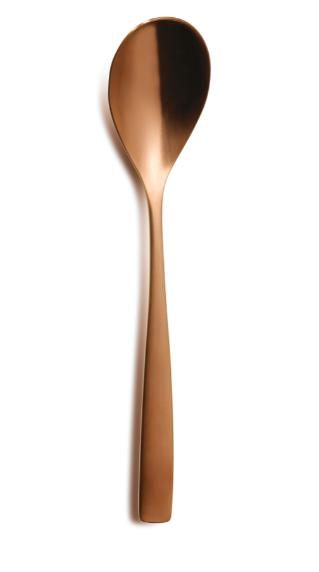 CUCCHIAIO TAVOLA BARCELLONA SATIN COPPER(RAME)