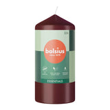 CANDELA PILASTRO ESSENTIALS 12CM COL.ROSSO  33 ORE