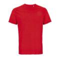 T-SHIRT UNISEX MANICA CORTA MOD.LEGEND COLORE ROSSO VIVO