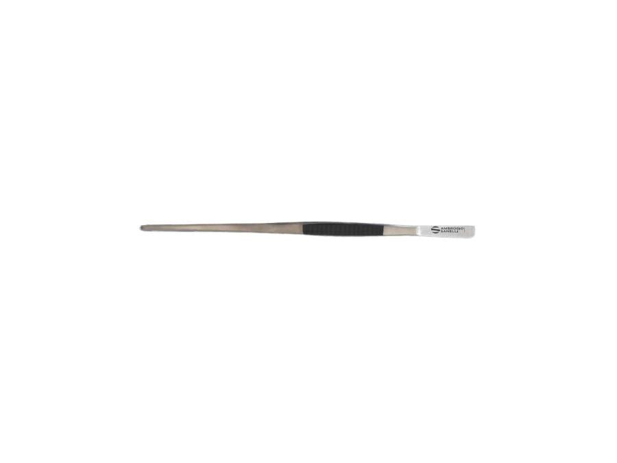 PINZA CHEF ACCIAIO INOX 30CM C/INSERTO NERO