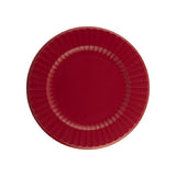 CF 8 PIATTI ROUND CM21 ROSSO RUBINO