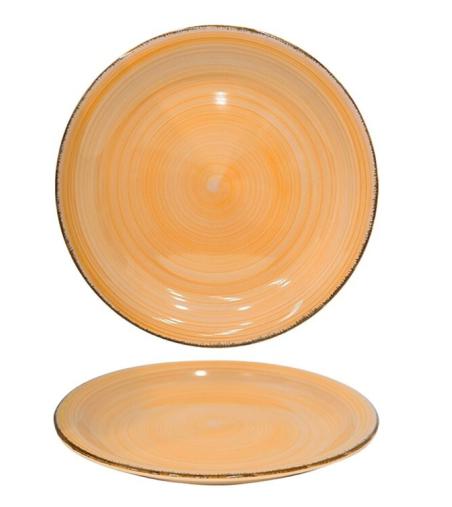 PIATTO PIANO 27 CM ZEN ARANCIO
