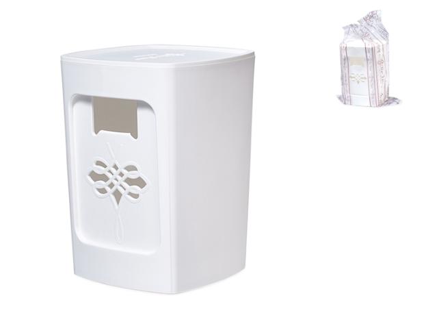 P/TOVAGLIOLI BIANCO ABS CSQUARE BB-NH01W