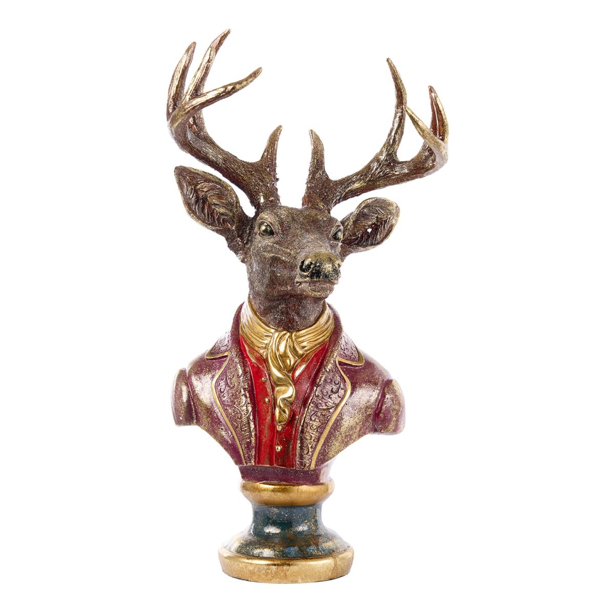 BUSTO CERVO RESINA CM.57