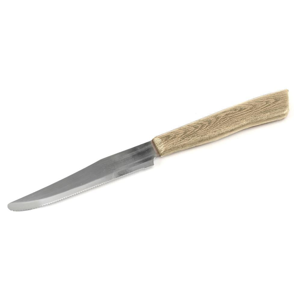 COLTELLO TAVOLA LEGNO NATURALE 11CM BLS=6PZ