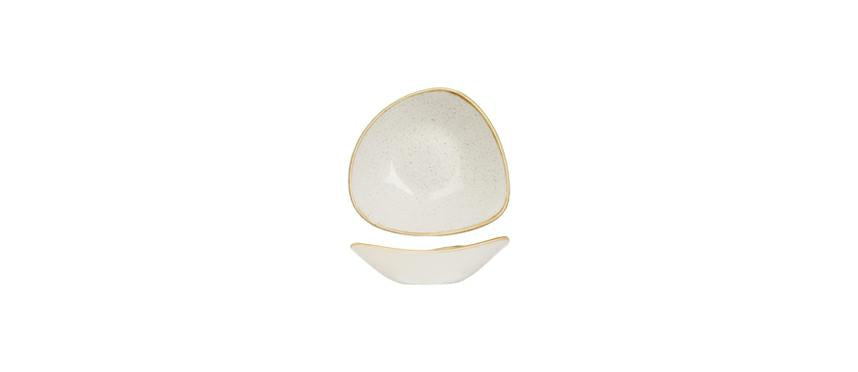 COPPETTA TRIANGOLARE15,3CM STONECAST BIANCA CHURCHILL
