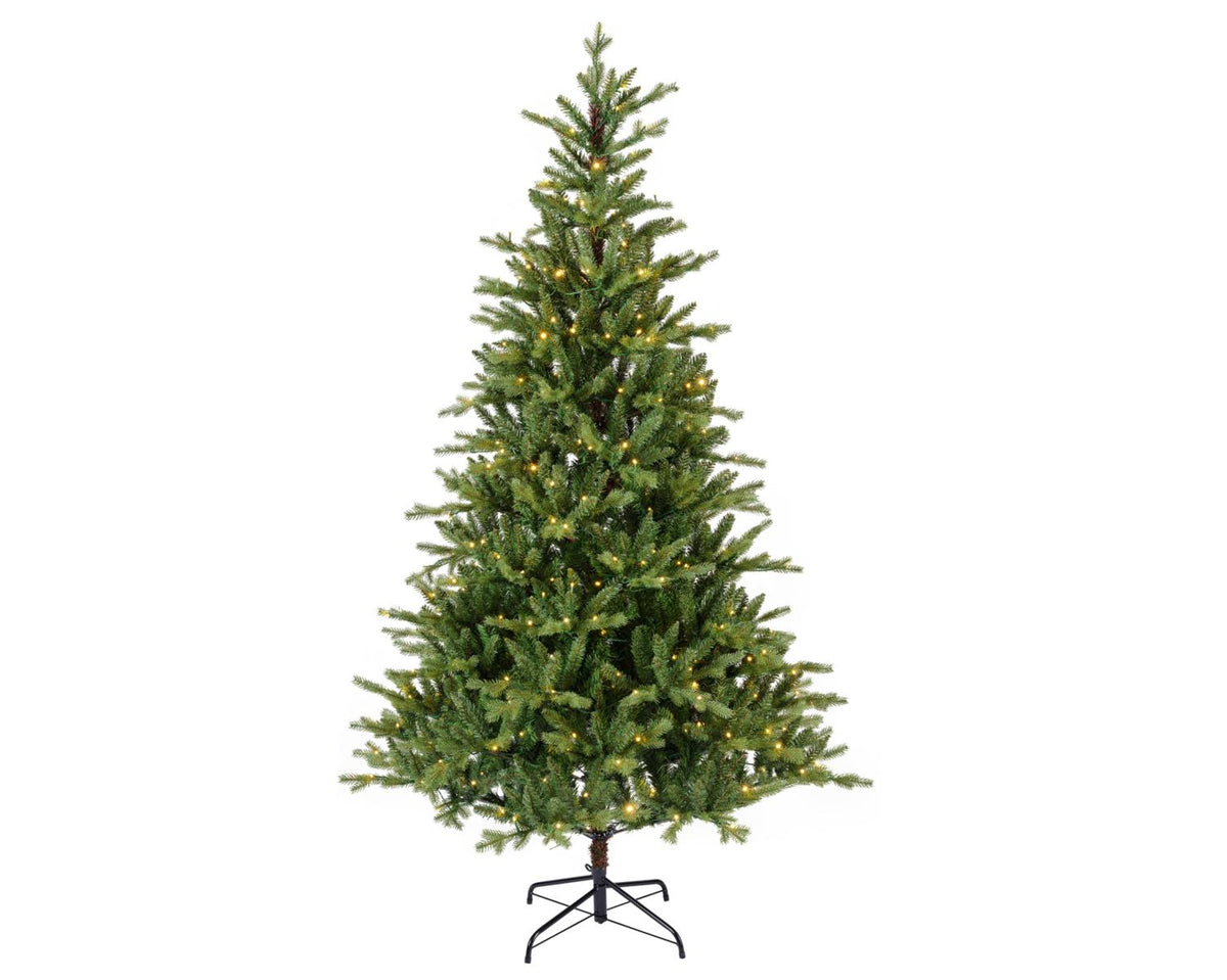 ALBERO ALLISON LED   LUCE CALDA VERDE H210 D127CM