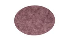 TOVAGLIETTA OVALE SHINY PU VINO 44,5X33CM