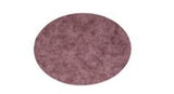 TOVAGLIETTA OVALE SHINY PU VINO 44,5X33CM